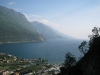 View down to Riva (Lago di Garda, Italy)