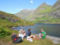 At campsite (Lofoten, Norway)
