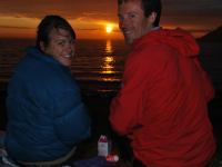 Chris + Em in midnight sun 2 (Lofoten, Norway) - crop