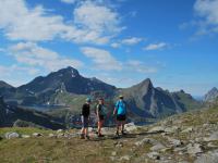 In the mountains (Lofoten, Norway)