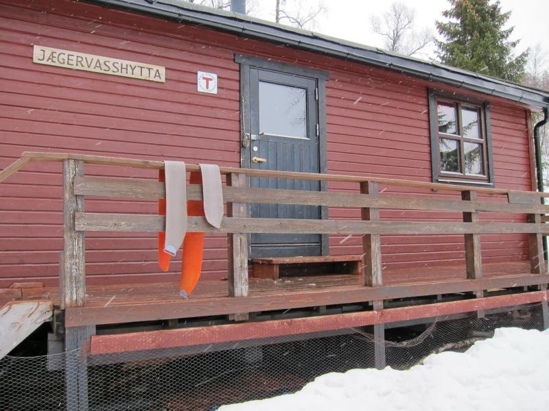 At the hut (Jaegervasshytta, Norway)