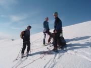 At the summit (Langdalstindane, Norway)