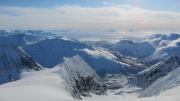 View from summit (Langdalstindane, Norway)