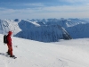 Aly at the summit (Langdalstindane, Norway)