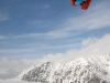 Aly flying (Rørnestinden, Norway)