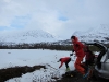 Aly lifts off (Jaegervatnet, Norway)