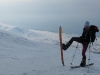 Aly shows his kiwi style thermals (Storgalten, Norway)