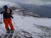 Aly with fiord behind (Rørnestinden, Norway)