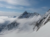 Awesome view near the summit (Langdalstindane, Norway)