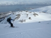 Cris on skis (Rørnestinden, Norway)