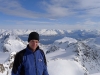 Cris on the summit 4 (Tafeltinden, Norway)