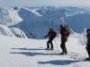 Emily, Hallvard, Tim on the summit (Langdalstindane, Norway)