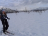Emily on skis (Rørnestinden, Norway)