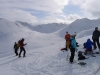 Getting ready to descend (Rørnestinden, Norway)
