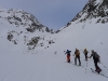 Heading up to towards the glacier (Tafeltinden, Norway)