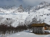 Hut and mountains 2 (Tomesrenna, Norway)