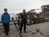 Richard and Cris on the deck (Lyngen Alps, Norway)
