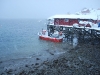 Snow in Koppangen (Lyngen Alps, Norway)