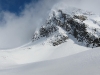 Snowy peaks (Langdalstindane, Norway)