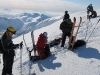 Us at the summit (Langdalstindane, Norway)