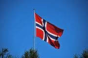 Norwegian flag (Midtnattsolgaloppen 2009)