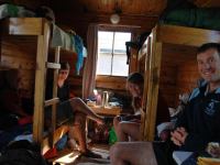 Inside cabin (Midtnattsolgaloppen 2009)