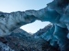 Amazing ice arch (Mountain rafting Dec 2018)