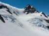Mist spills over near Rangitata Col (Mountain rafting Dec 2018)