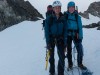 Pat and Georgia on the rope (Mountain rafting Dec 2018)