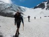 Walking up the Frances Glacier (Mountain Rafting Dec 2018