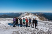 Us at the top (Walk up Mt Arthur July 2021)