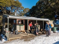 Mt Arthur Hut (Walk up Mt Arthur July 2021)