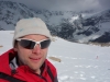 Cris and snow (Mueller Hut Jan 2014)