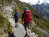 Simon and William go wandering (Mueller Hut Jan 2014)