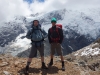Simon and William on the ridge (Mueller Hut Jan 2014)
