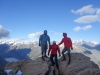 The lads on a rock (Mueller Hut Jan 2014)