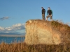 William and Simon do some adventuring(Mueller Hut Jan 2014)