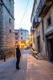 Cris in the evening (Muntanyes de Prades May 2022)