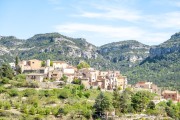 Nice looking town in the hills (Muntanyes de Prades May 2022)