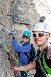 Secured to the rock (Muntanyes de Prades May 2022)