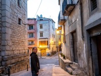 Cris in the evening (Muntanyes de Prades May 2022)