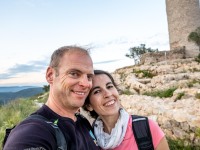 Finished and at the top (Muntanyes de Prades May 2022)