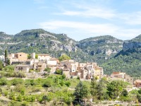 Nice looking town in the hills (Muntanyes de Prades May 2022)