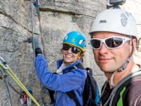 Secured to the rock (Muntanyes de Prades May 2022)