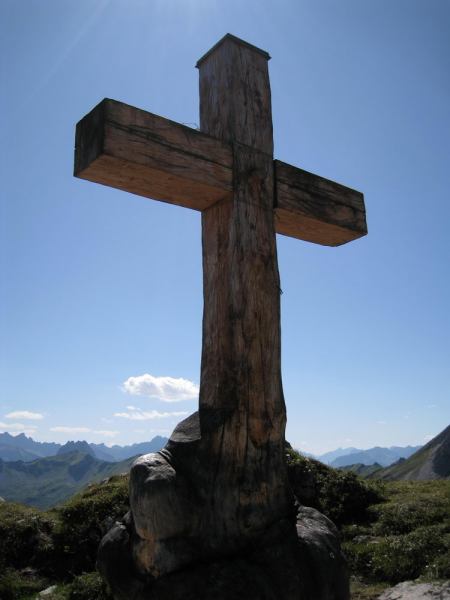 Cross (Nebelhorn Klettersteig, Germany)