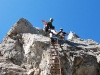 Descending (Nebelhorn Klettersteig, Germany)
