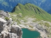 View of lake (Nebelhorn Klettersteig, Germany)