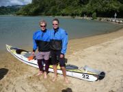 Before going kayaking (Marahau)