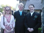 Katie, Cris, Simon (Simon and Anita's wedding)