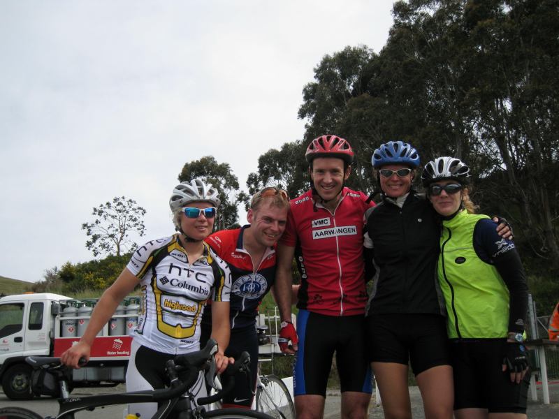 Sia, Cris, Chris, Frauke, and Gina (Evans Pass, Christchurch)
